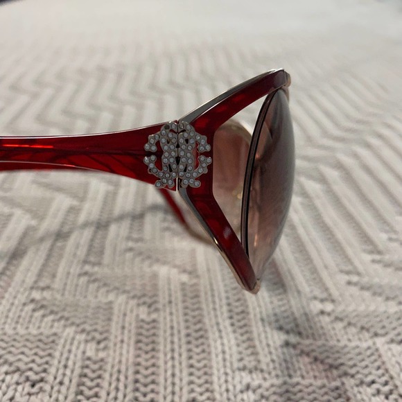 Roberto Cavalli Taigete red cat eye sunglasses - Picture 7 of 7